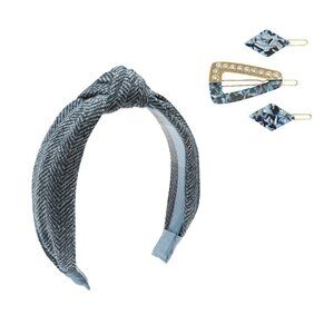 Shady Expression Accessories -Headband Set with Elegant Clip